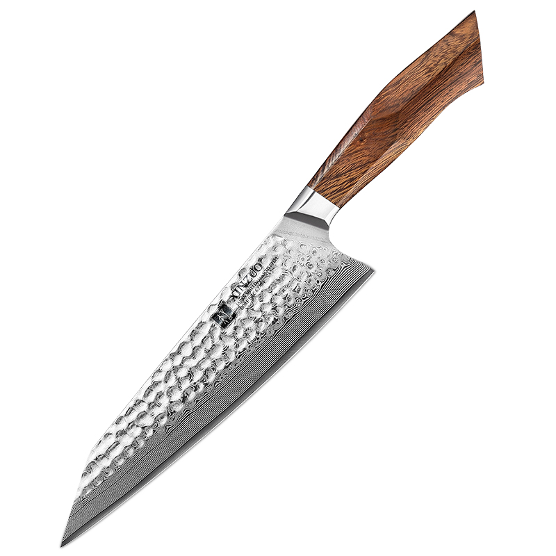 XINZUO Professional Kitchen Knives made with North American Desert Iron Wood Handl