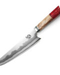 MITSUMOTO SAKARI Chef Knife made with Damascus Steel