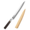 XINZUO 10″ Sashimi Knife (SE-270) designed for precise slicing of fish and seafood.
