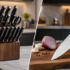 Complete chef knife set with essential kitchen knives