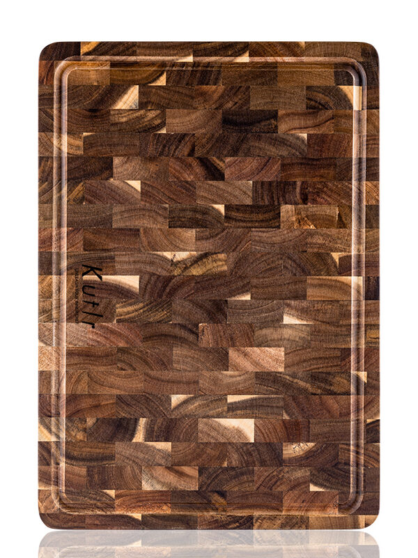 KUTLR Acacia Wood End Grain Cutting Board (CB-3-L)