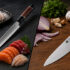 Sashimi knife and chef knife comparison