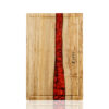 KUTLR Olive Wood & Resin Cutting Board (CB-4-Red)