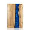 KUTLR Olive Wood & Resin Cutting Board (CB-4-Blue)